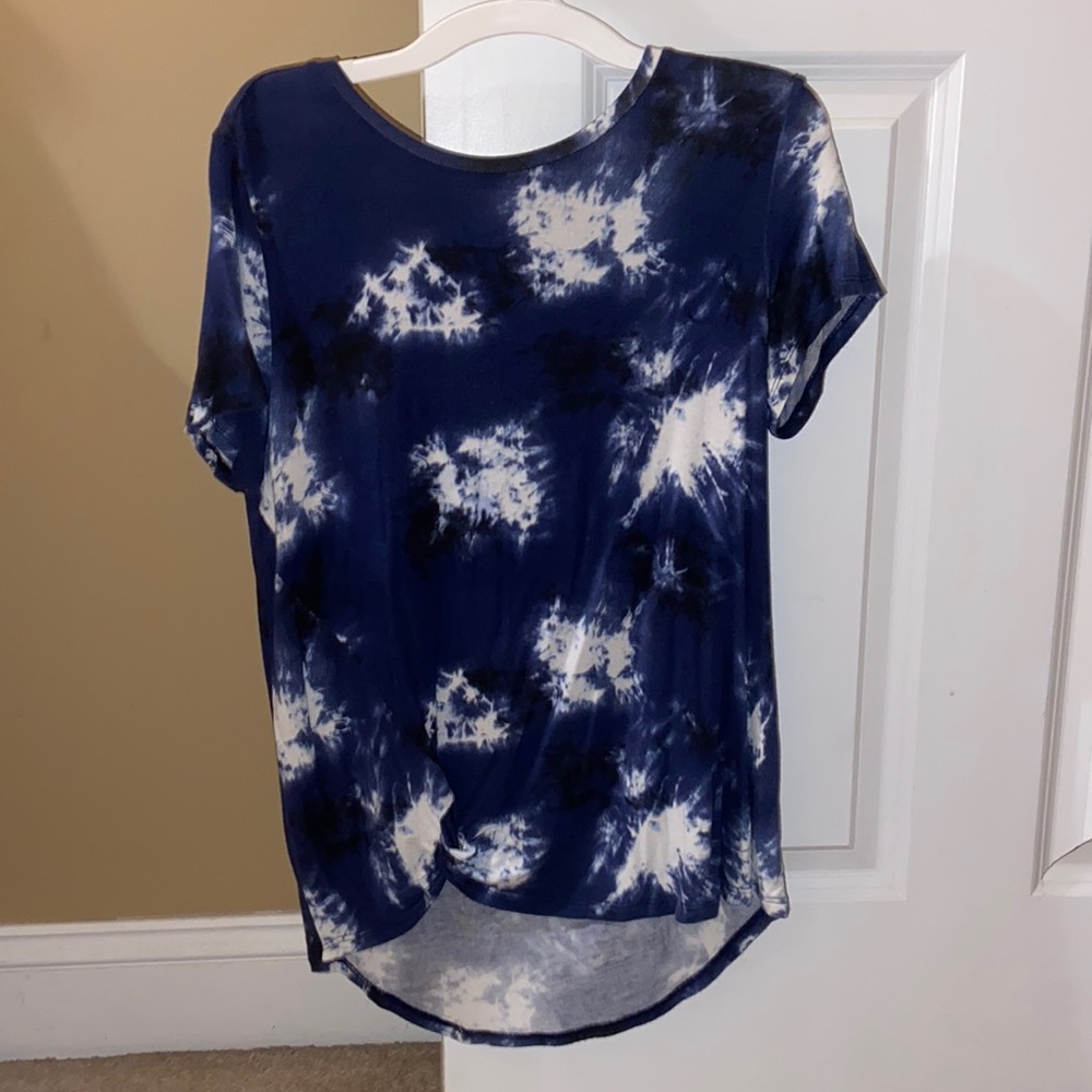 Casual Navy blue shirt